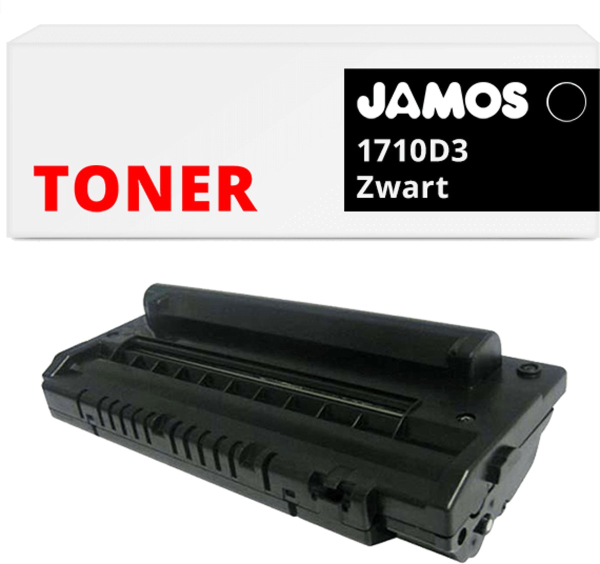 Jamos - Tonercartridge / Alternatief voor de Samsung ML-1710D3 Toner Zwart