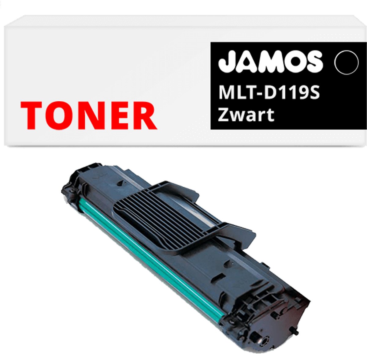 Jamos - Tonercartridge / Alternatief voor de Samsung MLT-D119S Toner Zwart