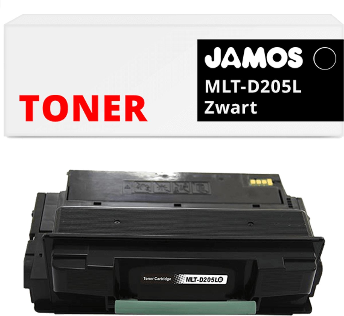 Jamos - Tonercartridge / Alternatief voor de Samsung MLT-D205L Toner Zwart