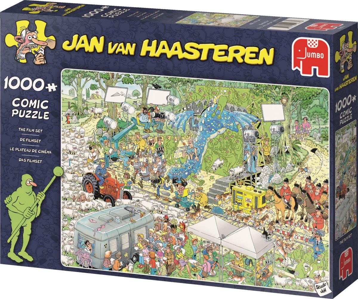   De Filmset Puzzel 1000 Stukjes