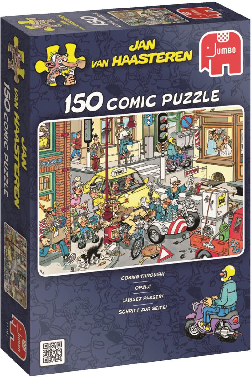 Jan van Haasteren Opzij! - Puzzel 150 Stukjes
