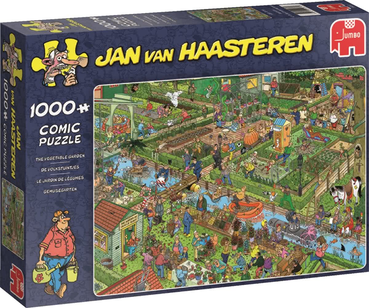 Jan van Haasteren Volkstuintjes 1000 stukjes