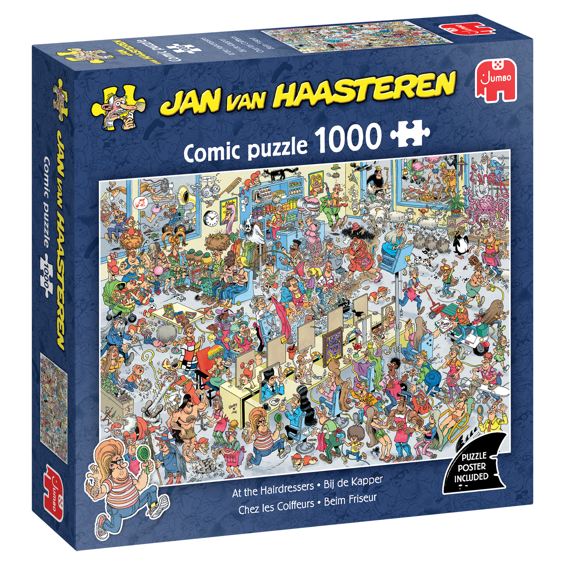 Jumbo Jan van Haasteren Bij De Kapper 1000 stukjes
