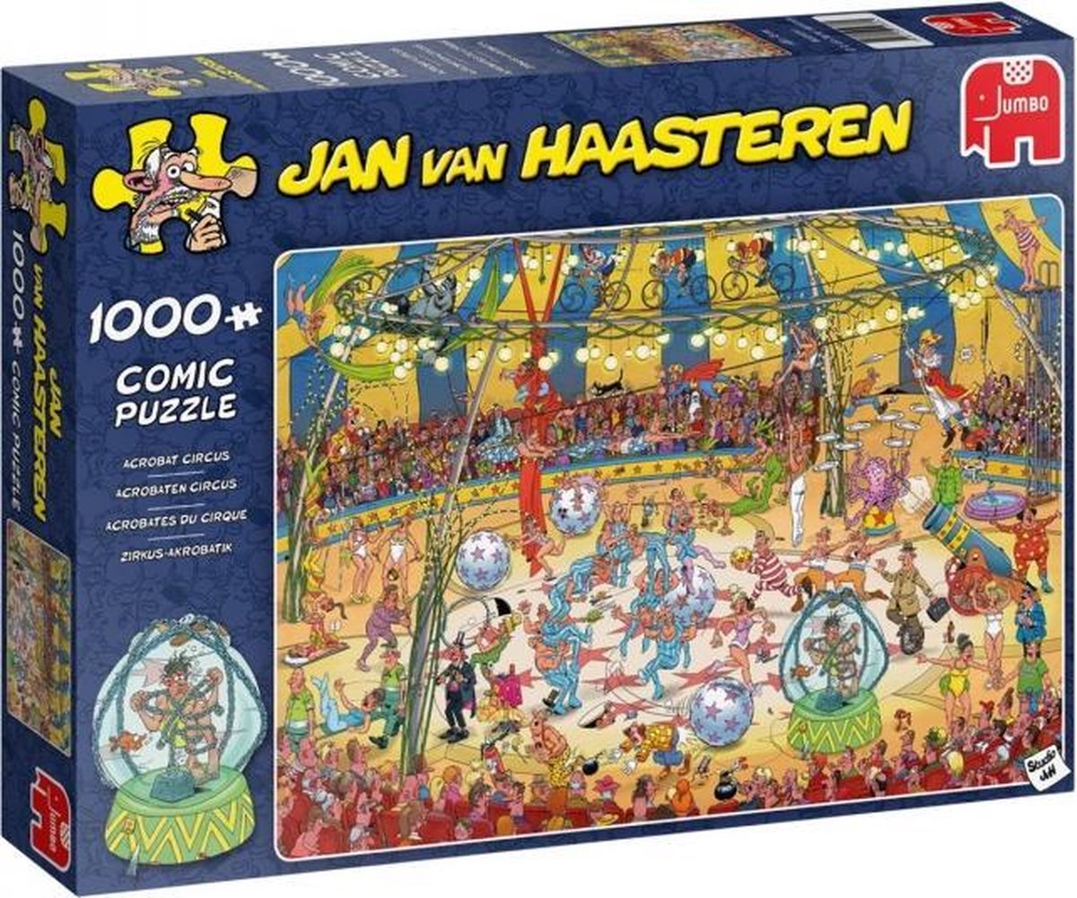 legpuzzel Jan van Haasteren Acrobaten Circus 1000 stukjes