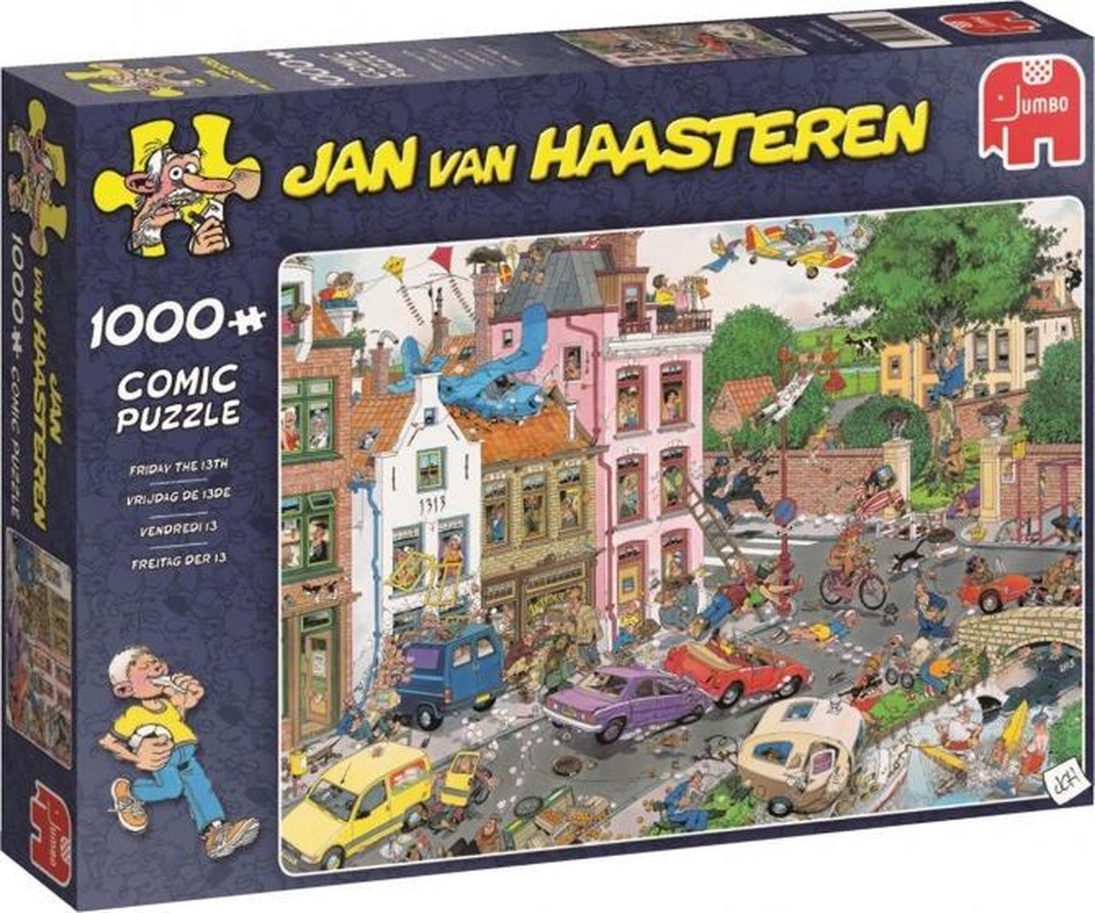 legpuzzel Jan van Haasteren Vrijdag de 13e 1000 stukjes