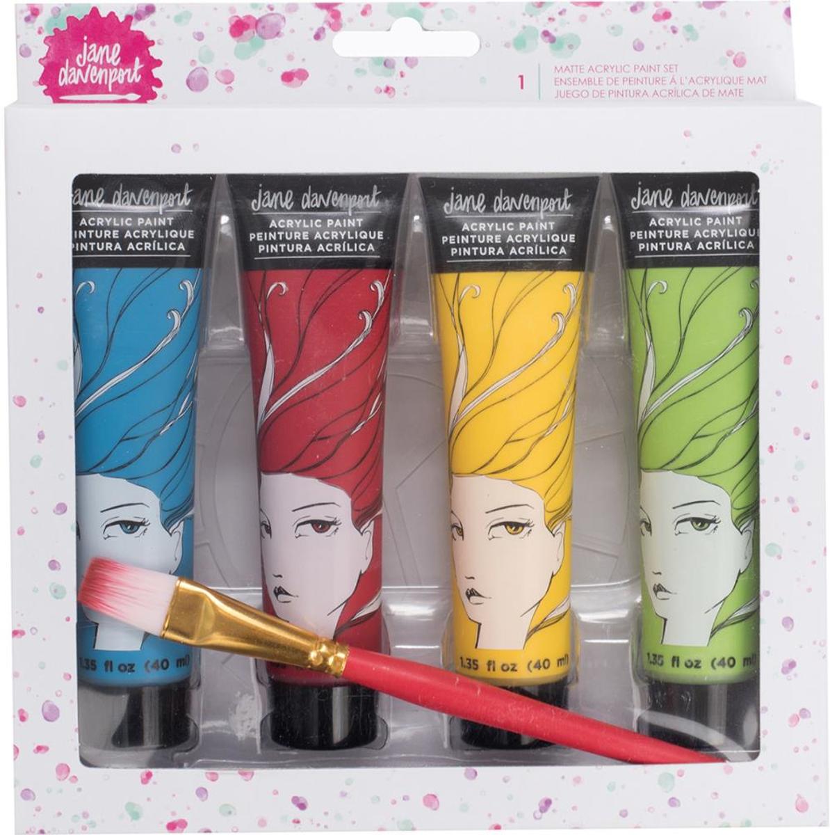 Jane Davenport Matte Acrylic Paint Set 320554