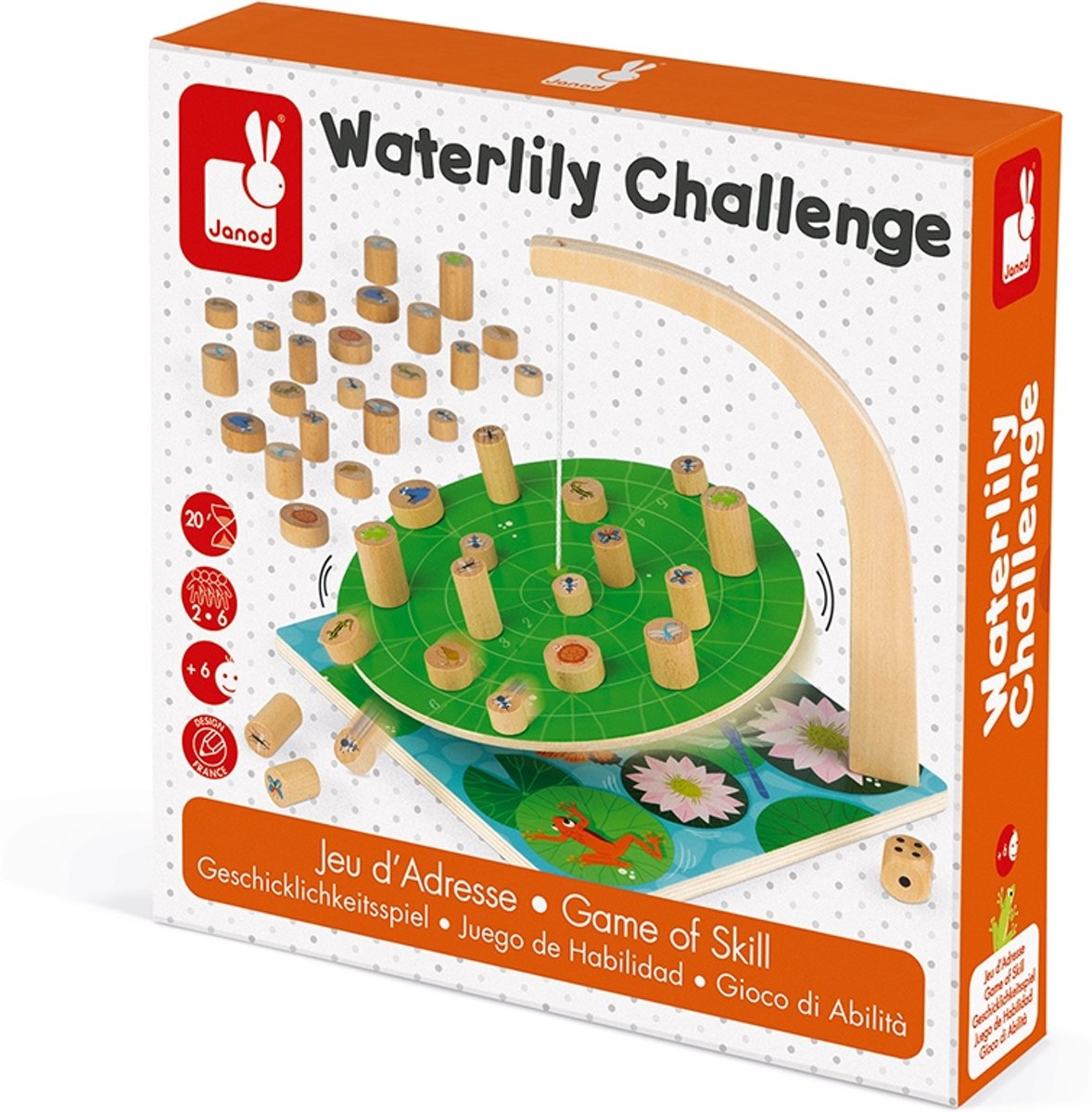 Janod Spel - Waterlelie challenge