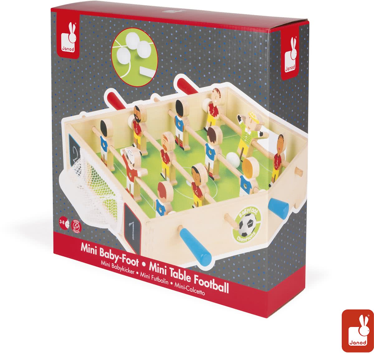 Janod Spel - behendigheid - tafelvoetbal