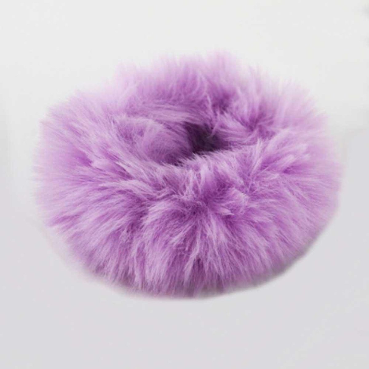 Jawbreaker Haar scrunchie Fuzzy thing Paars