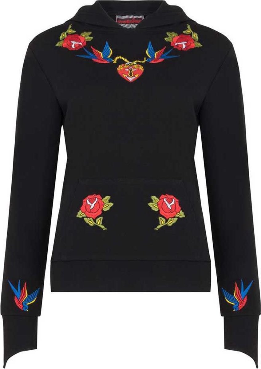 Jawbreaker Sweater/trui -M- Love Tattoo Tattoo print Zwart