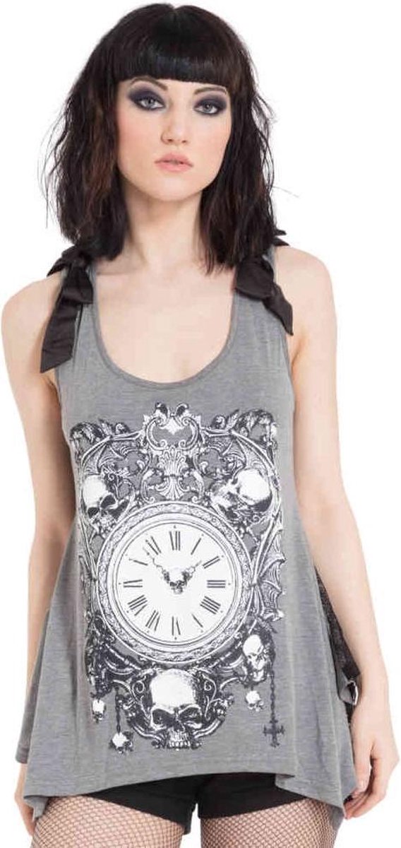 Jawbreaker Tanktop -L- Deathclock Grijs