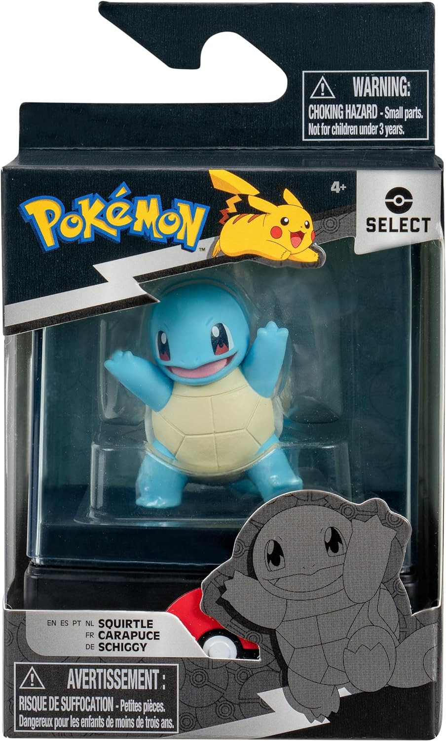 Pokemon Vinyl Figures Select Serie 4 - Squirtle