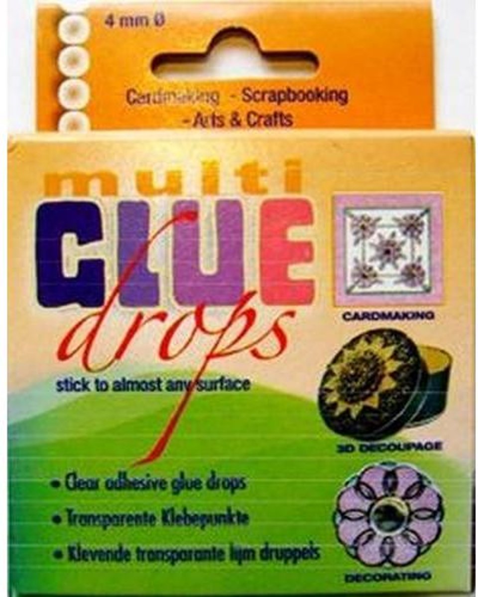 JeJe Multi glue drops 110 Stuks 4 milimeter 3.3154