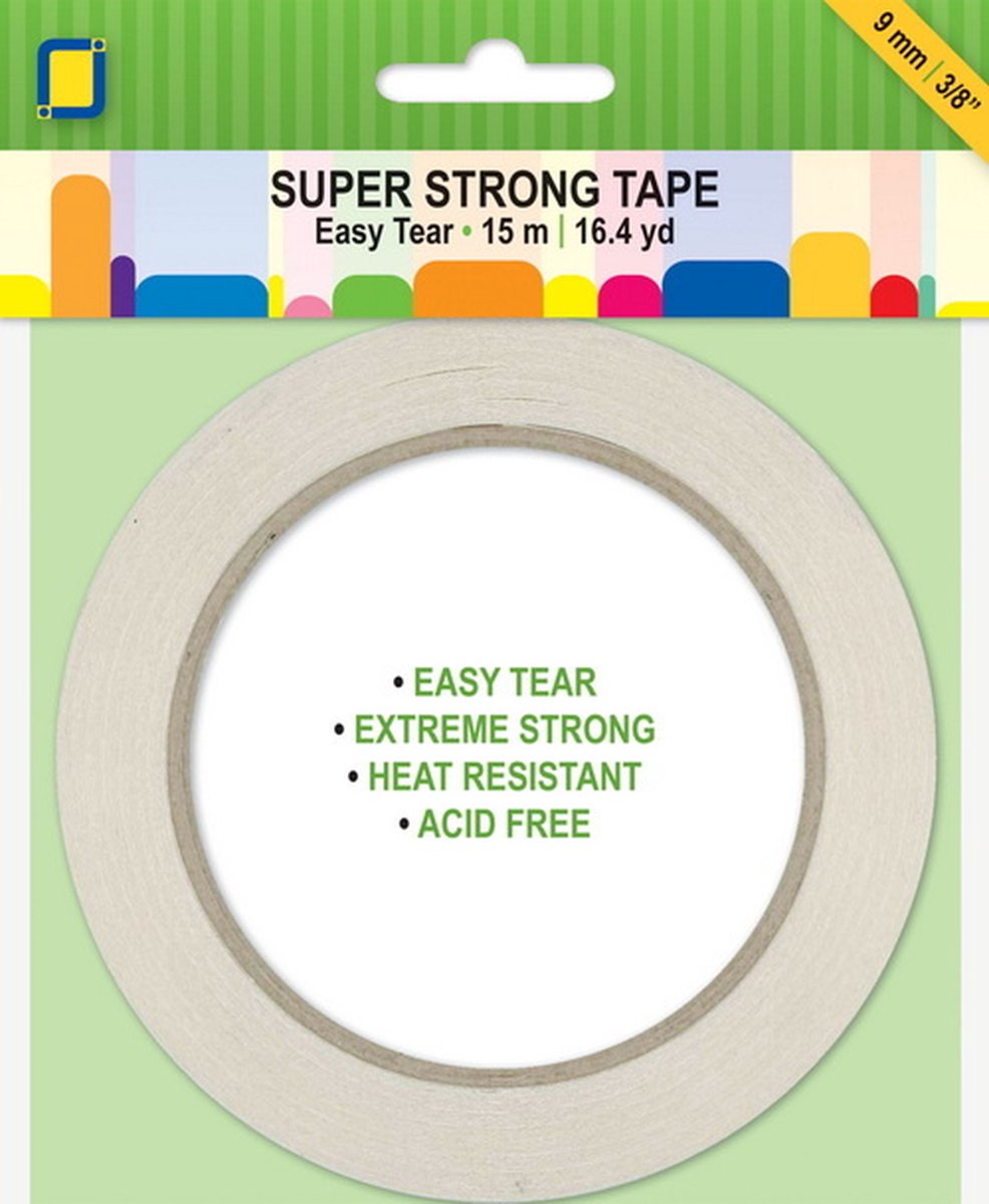 Rol dubbelzijdige tape Super Strong 15 meter Easy tear