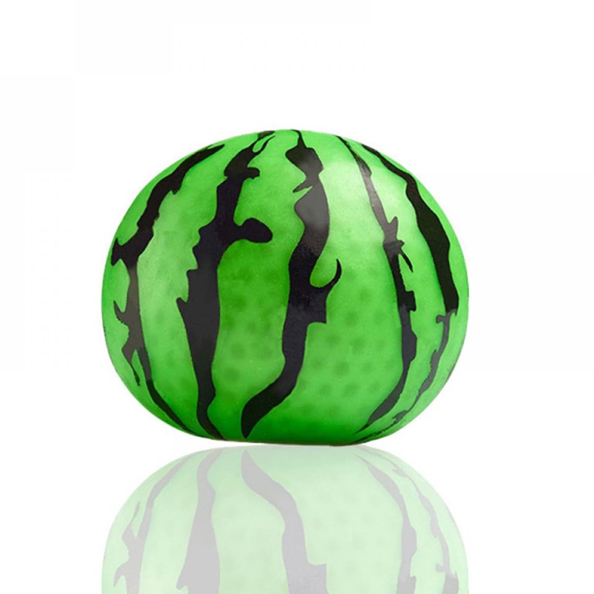 JeiibrZui Stressbal - Antistressbal - Voor Kinderen En Volwassenen - Lichtgewicht En Compact - 10 Cm - Rood-Groen