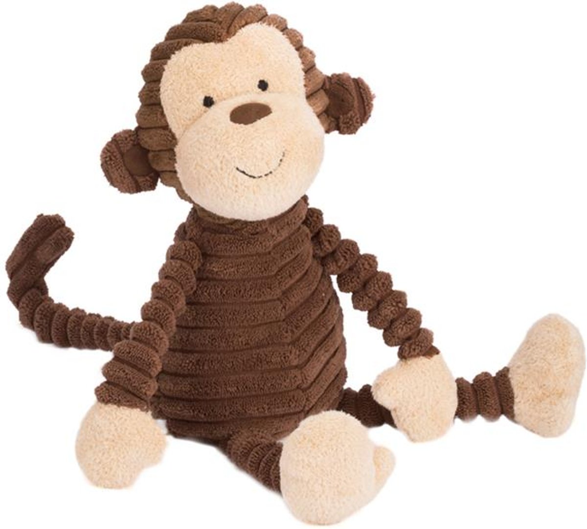 Jellycat - Monkey - Cordy Roy - Baby Monkey - Knuffel - 34 cm