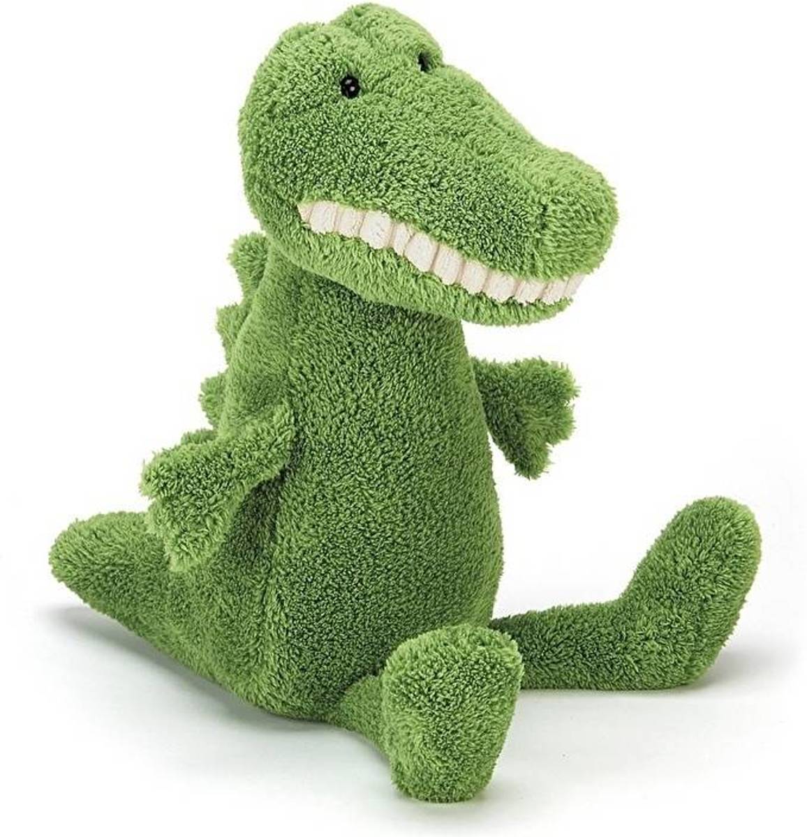 Jellycat - Toothy - T-Rex - 36 centimeter - Unieke Knuffel - Mooie knuffel - Speciaal kraamcadeau - Dinosaurier T-Rex