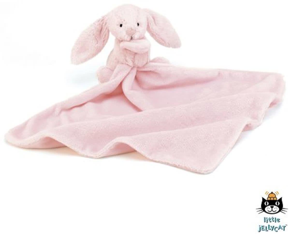 Jellycat Bashful Pink Bunny Soother - Knuffeldoekje