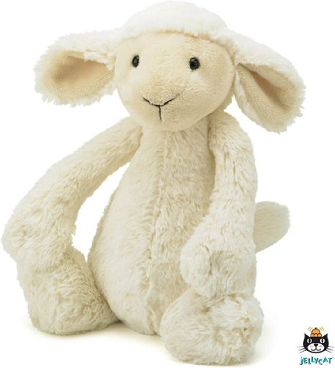 Jellycat knuffel lammetje / schaap 31cm (Bashful Lamb Medium)