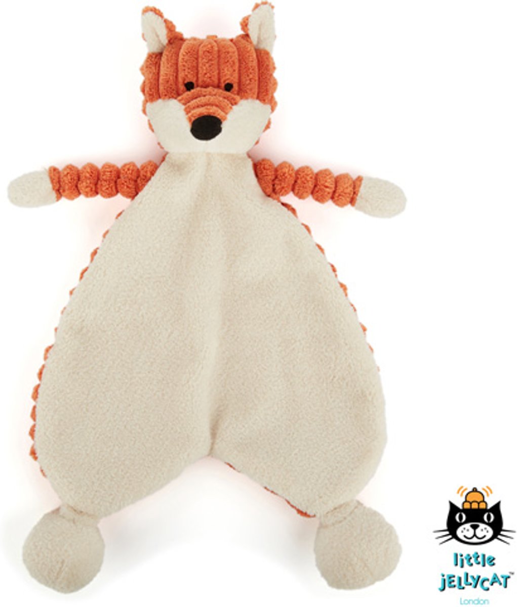 Jellycat knuffeldoek vos (cordy roy fox)