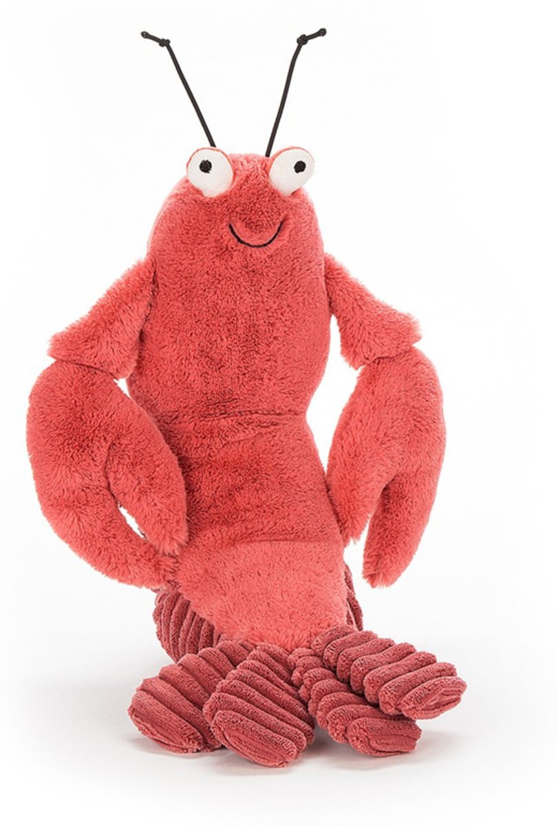 jellycat knuffelkreeft larry - 27 cm