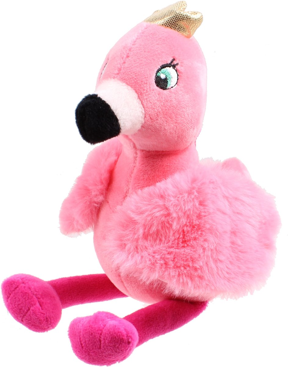 Jemini Flamingoknuffel Junior Pluche 20 Cm Roze