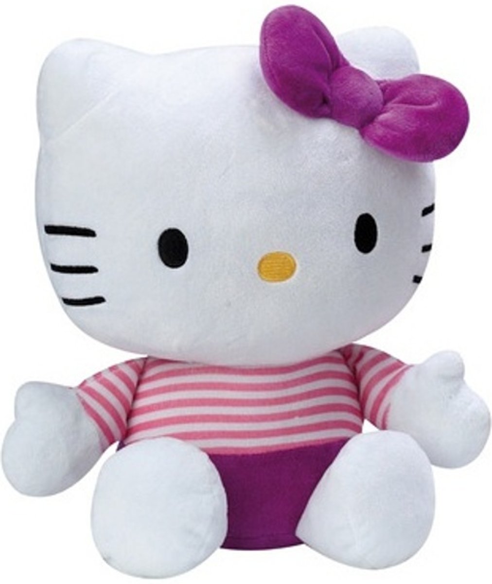 Jemini Hello Kitty Knuffel Doll Pluche Meisjes Paars 25 Cm