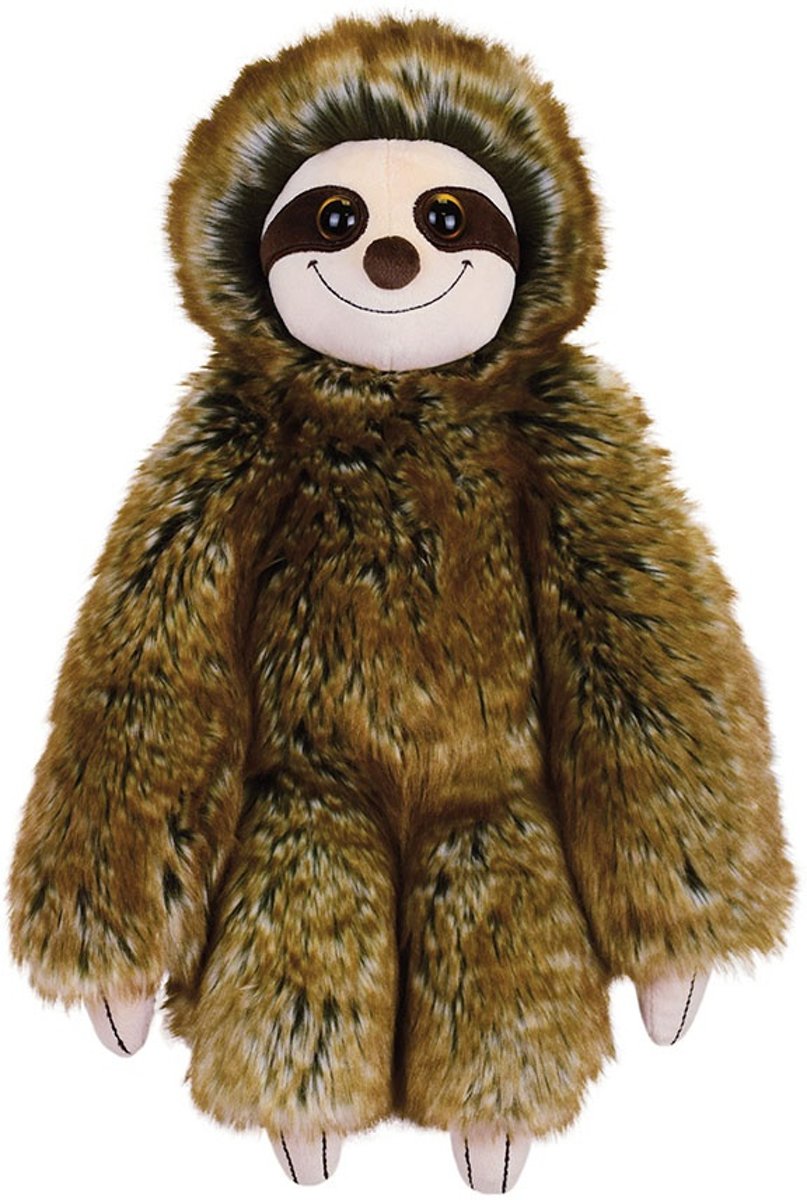 Jemini Knuffel Toodoo Luiaard Pluche Junior 45 Cm Bruin