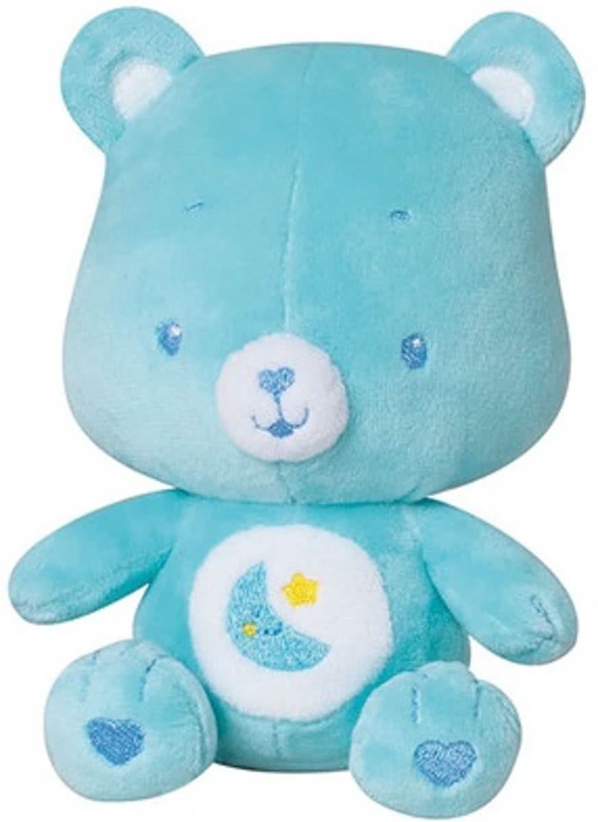 Jemini Knuffelbeer Rammelaar Pluche Jongens Blauw 24 Cm