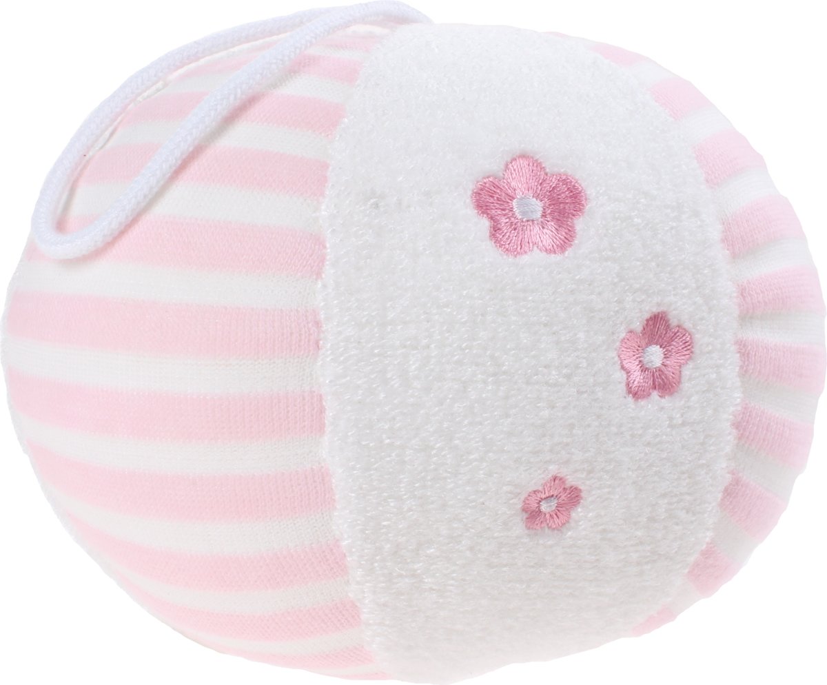 Jemini Knuffelrammelaar Roze/wit 13 Cm