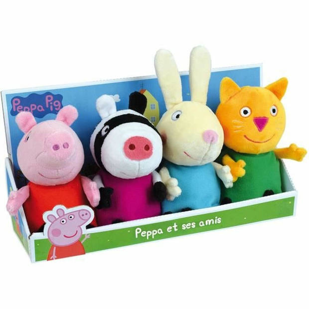 Knuffel Jemini Peppa Pig Set 4 Stuks