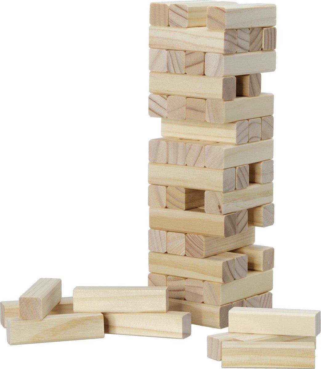 Jenga - Stapeltoren hout compact 19 cm