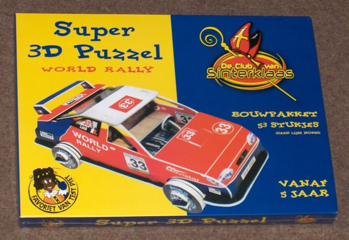 Super 3D-Puzzel World Rally - Club van Sinterklaas