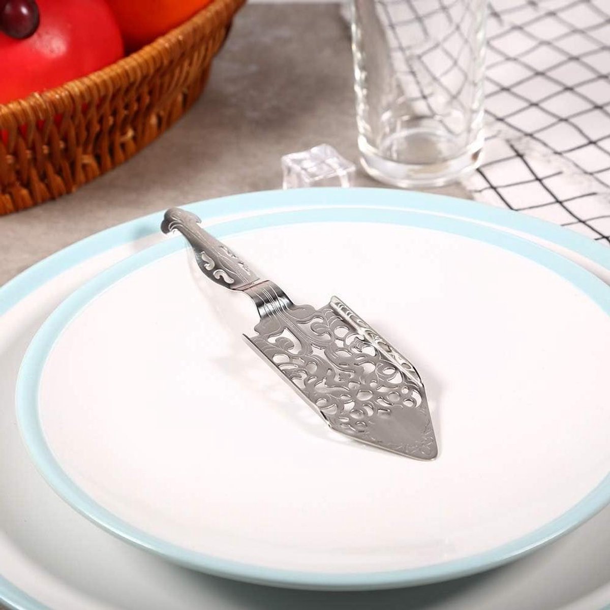 JHubers Goods - Absintlepel van roestvrij staal voor suiker - Vintage design