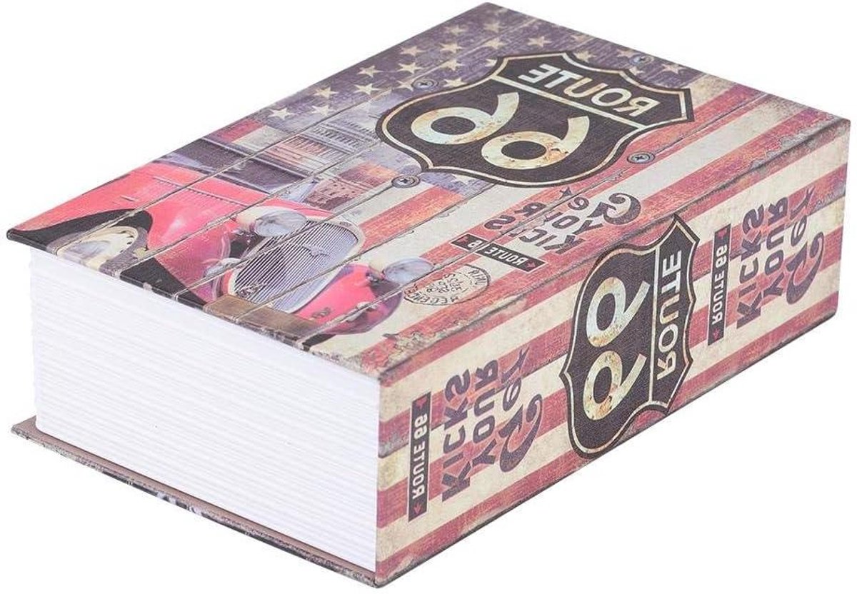 JHubers Goods - Verborgen Zekeringsbox met Boek-Design voor Sieradenopslag