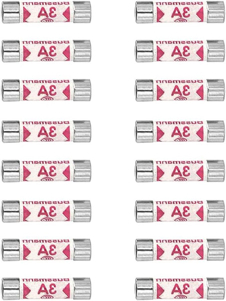 JHubers Goods - Zekeringen, 16 stuks 3A keramische buiszekeringen voor thuisgebruik Hier is de geoptimaliseerdedie aan jouw specificaties voldoet. Laat me weten als je nog meer hulp nodig hebt.