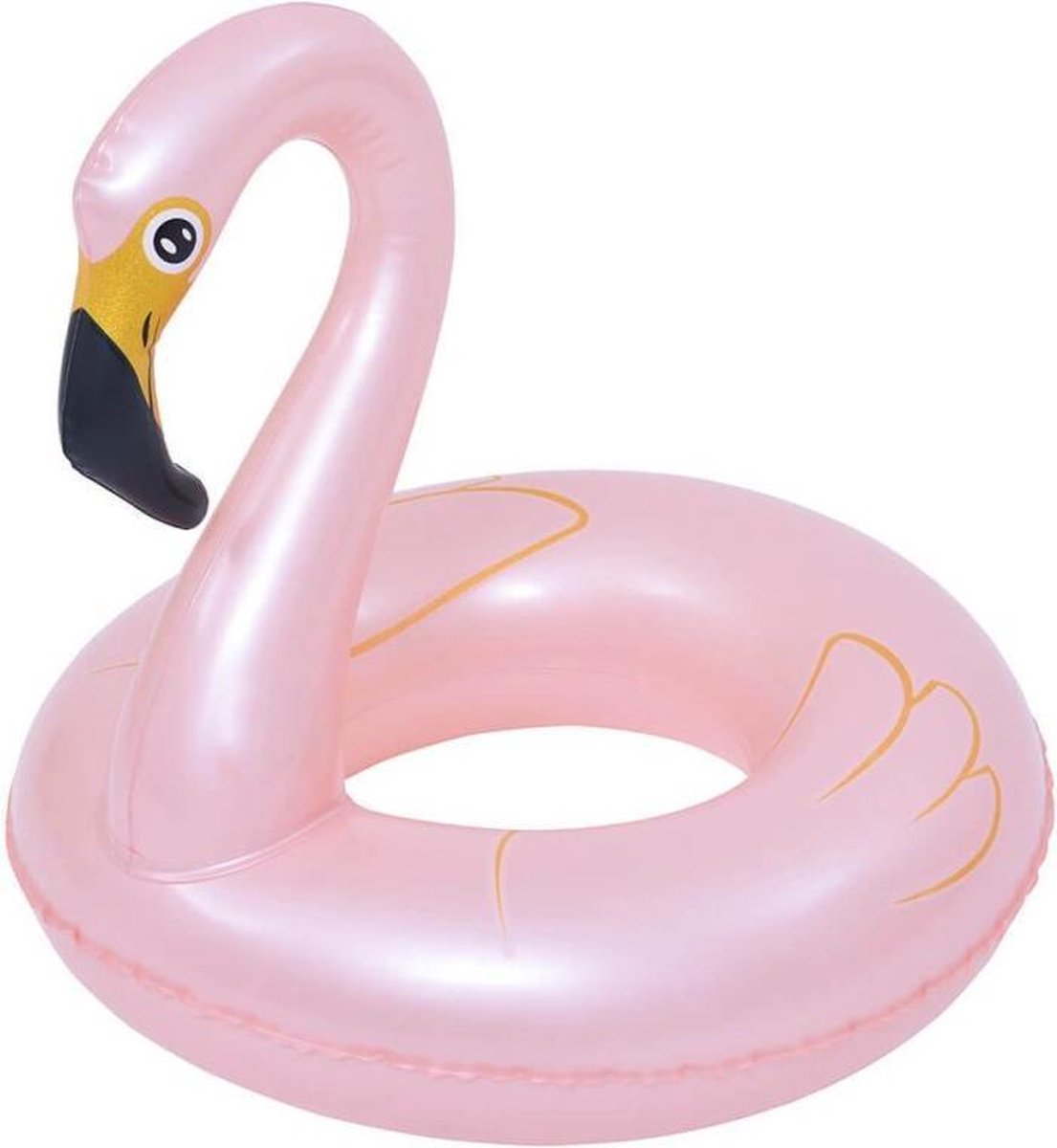 Opblaas Roze Flamingo 55cm