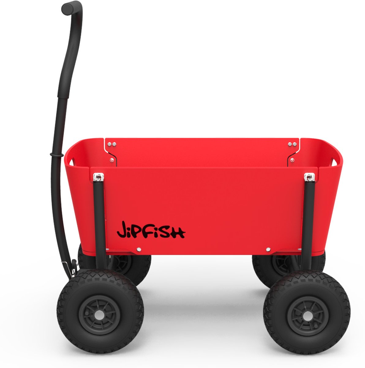 Jipfish Kids Wagon - Bright Red