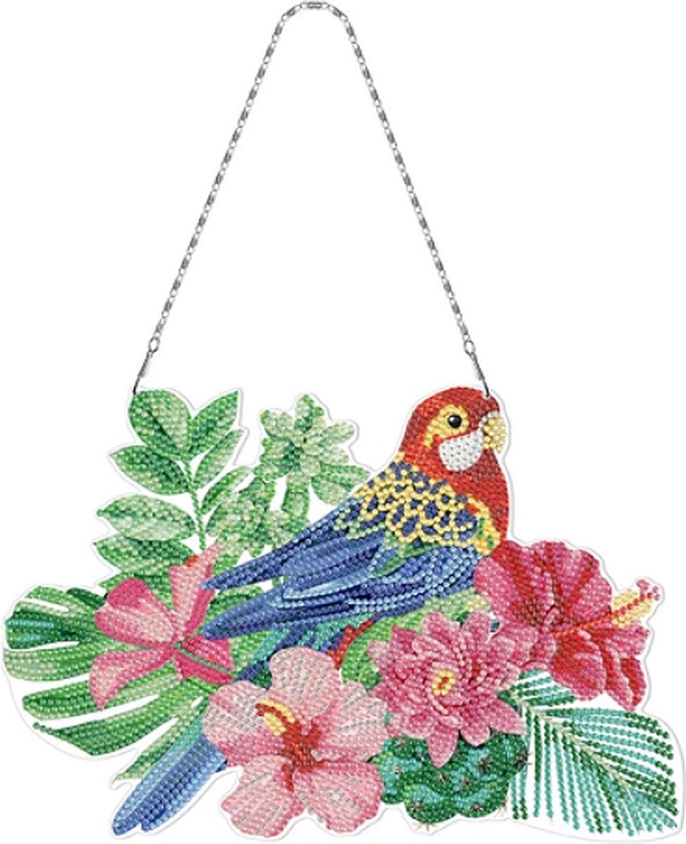 Diamond Painting Hangend Ornament Vogel (30cm)