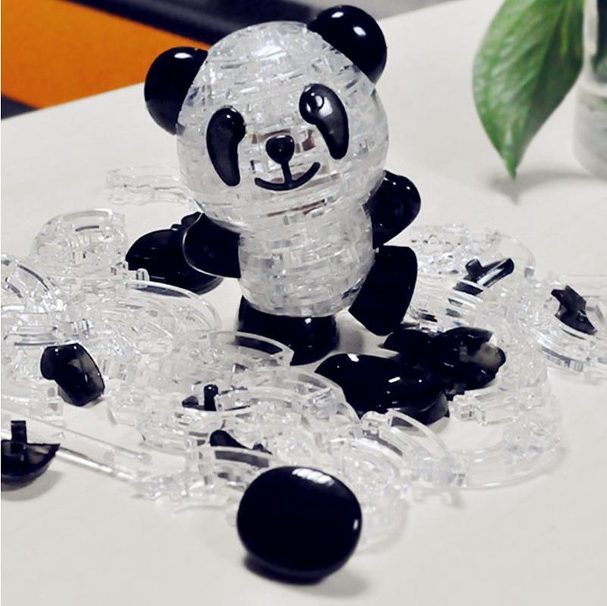 Kristal Puzzel Panda (53 delig)