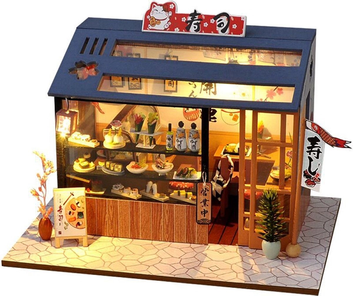 Miniatuur Zelfbouw Huisje TD35 Sushi Shop