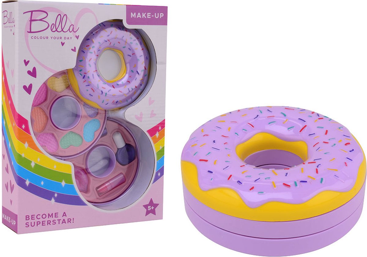 Bella make-up donut in doos