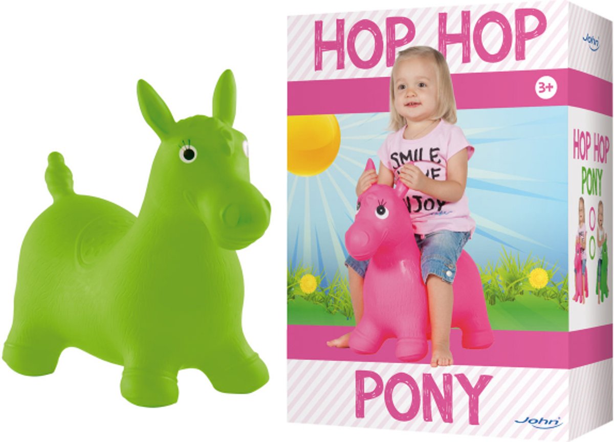 Hop hop - skippy pony groen