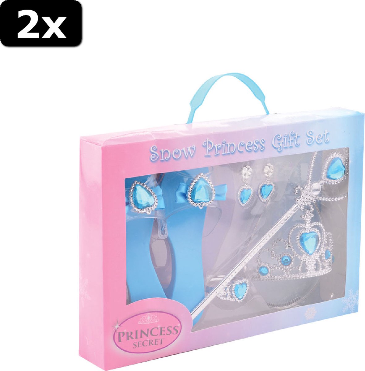 2x Princess Secret IJs prinses giftset Medium