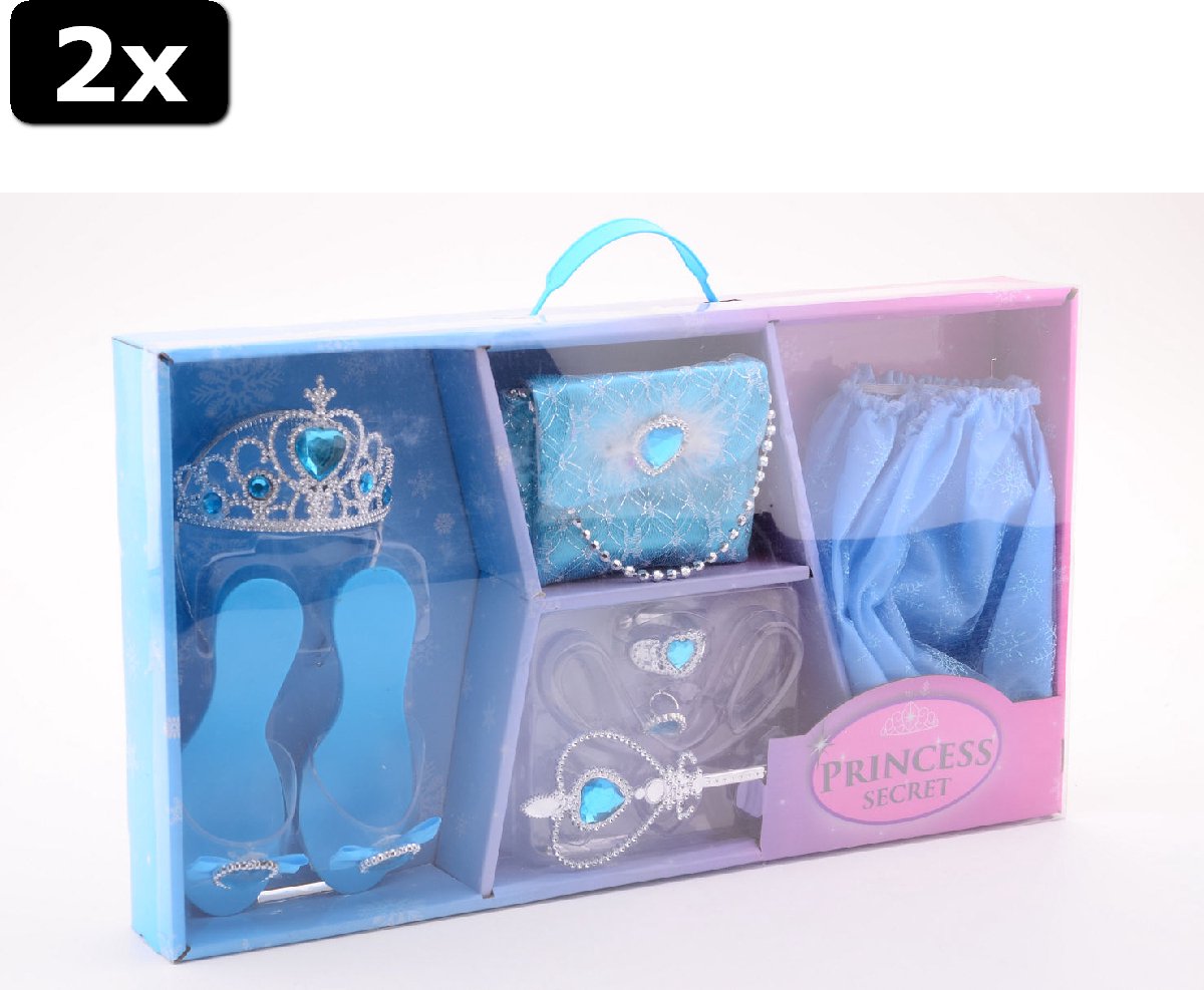 2x Princess Secret IJs prinses giftset XL