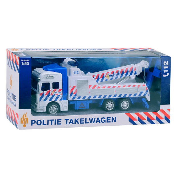   1-1-2 Pull-Back Politie Takelwagen