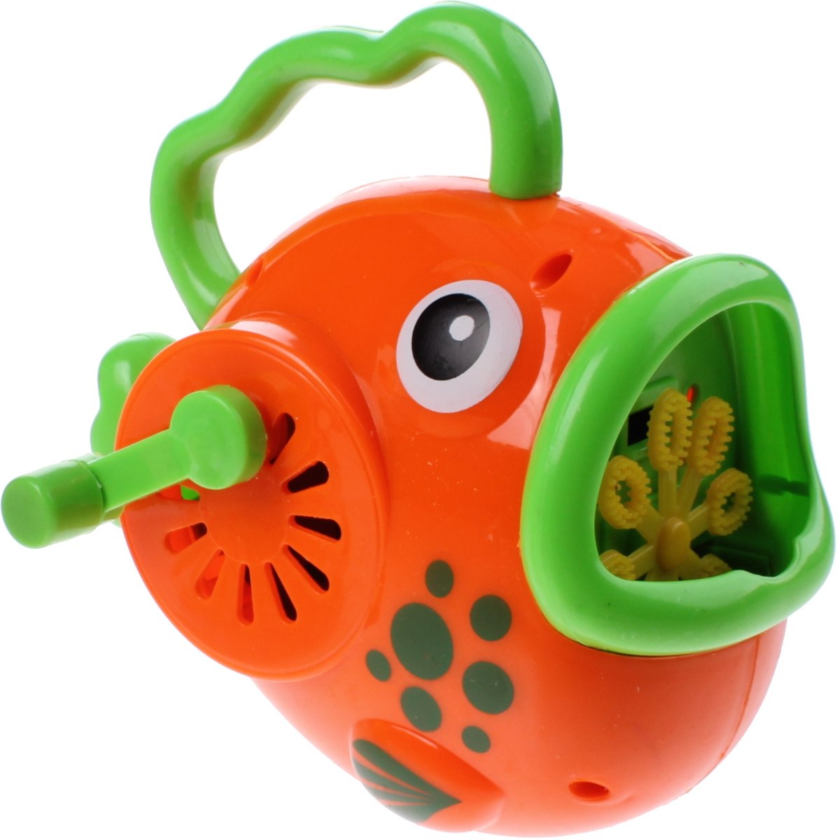 Johntoy Bellenblaasmachine Bubble Fish 15 Cm Oranje