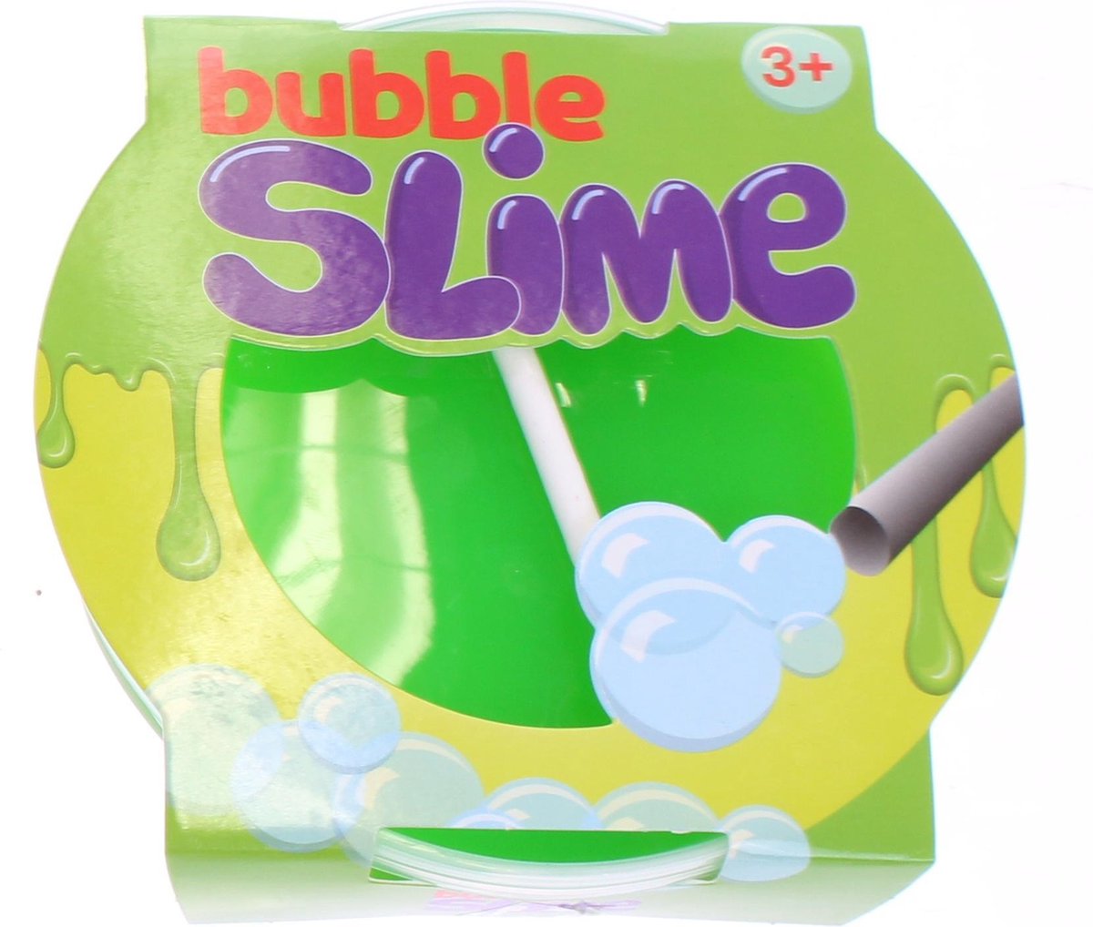 Johntoy Bubbelslijm Met Rietje 270 Gr Groen