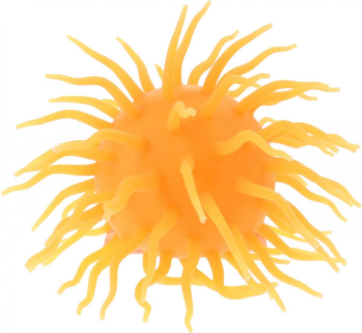 Johntoy Fluffy Bal Met Licht Oranje 120 Mm