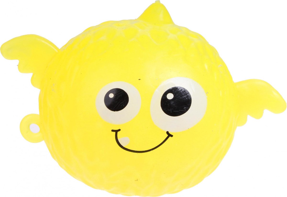 Johntoy Kneedfiguur Squishy Junior 10 Cm Siliconen Geel